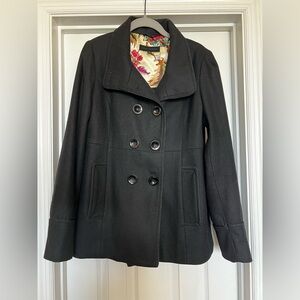 Steve Madden Wool Blend Peacoat